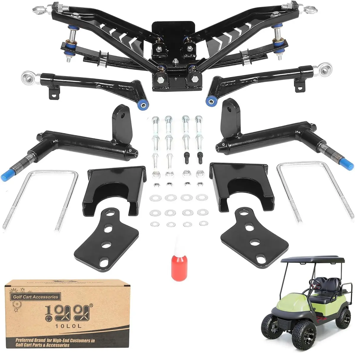6 Inch Golf Cart Lift Kits For Club Car Precedent 2004-Up - 10L0l 1