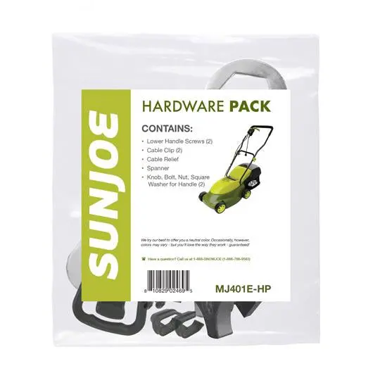 Sun Joe Mj401e-Hp Electric Lawn Mower Hardware Pack 2