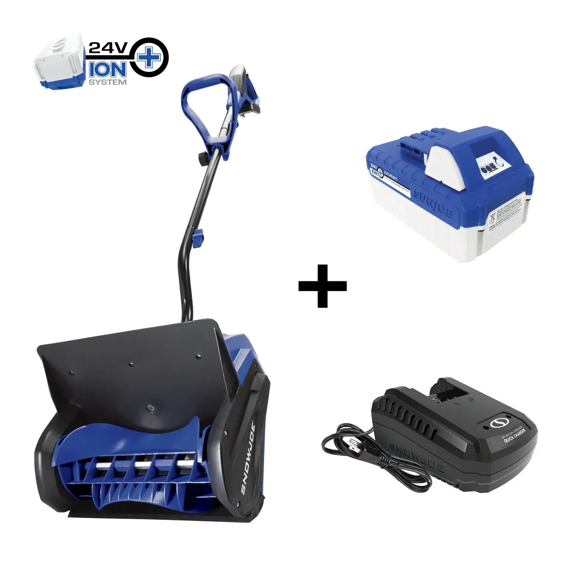 Snow Joe 24V-Ss13 24-Volt* Ionmax Cordless Snow Shovel Kit | 13-Inch | W/ 4.0-Ah Battery And Charger 1