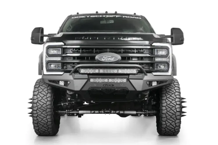 Add Honeybadger Front Bumper With Top Hoop F810221770103 2023-2026 Ford F250/F350 Superduty 1