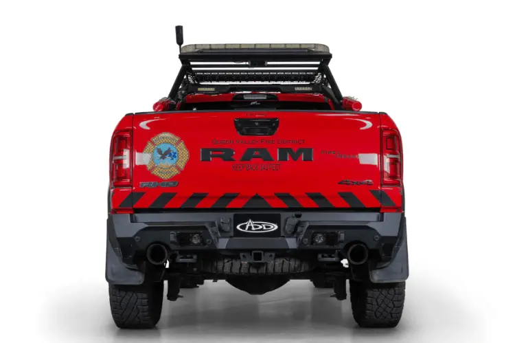 Add Rear Bumper Replacement R630081280103 2025-2026 Ram Rho Stealth Fighter 1