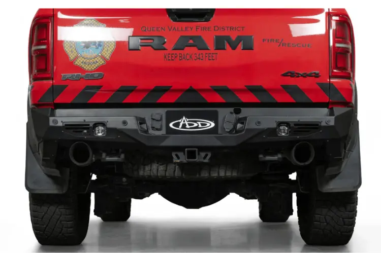 Add Rear Offroad Bumper R630141280103 2025-2026 Ram Rho Bomber 1