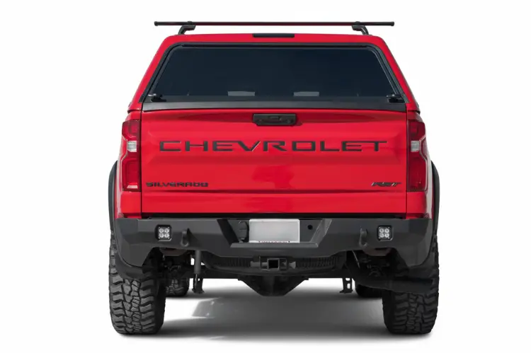 Add Black Label Back Bumper R14020na0103 2022-2026 Chevy Silverado 1500 1