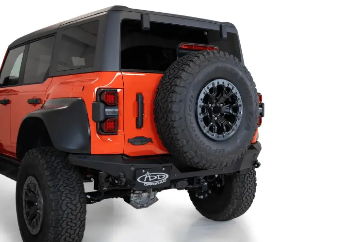 Add R26012na0103 Ford Bronco Raptor 2022-2026 Rock Fighter Rear Bumper 2