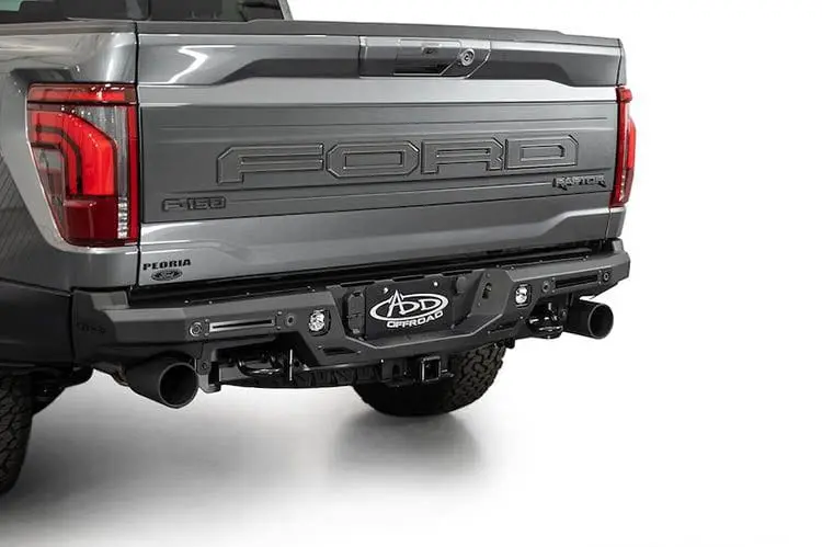 Add R210121090103 Ford F150 Raptor 2021-2026 Rock Fighter Rear Bumper 1