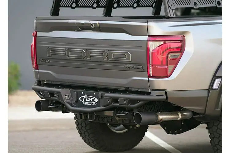 Add R210245090103 Ford F150 Raptor Race Series 2021-2026 Dovetail Rear Bumper 1