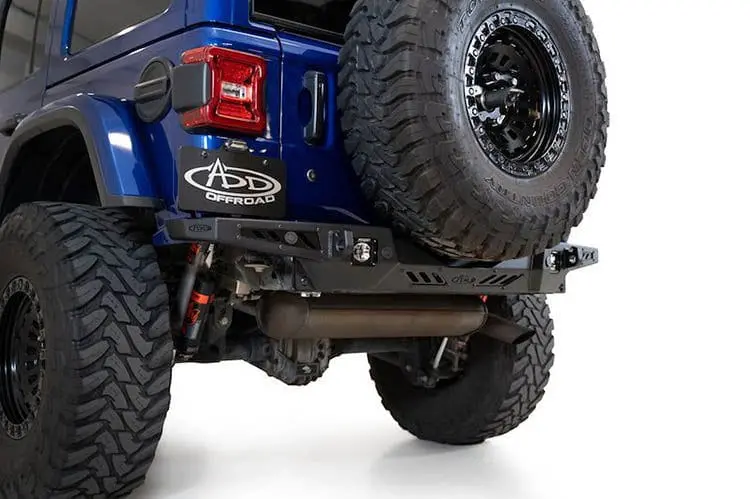 Add R960181280103 Jeep Wrangler Jl 2018-2026 Stealth Fighter Rear Bumper Non Winch 1