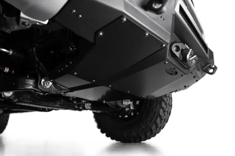Add 2024+ Toyota Tacoma Skid Plate Ac6705601na For Stealth Center Mount Front Bumper 1