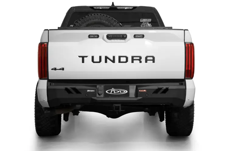 Add R76020na0103 Toyota Tundra 2022-2026 Black Label Rear Bumper 2