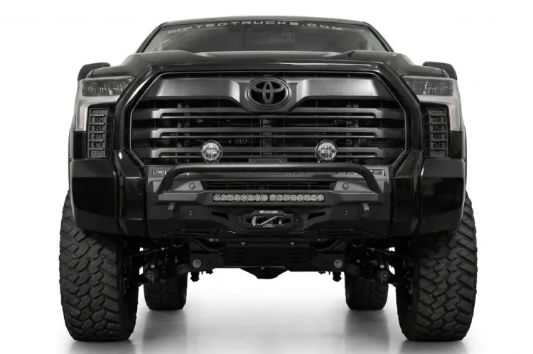 Add 2022-2026 Toyota Tundra Aftermarket Front Bumper F760343070103 Stealth Center Mount 1