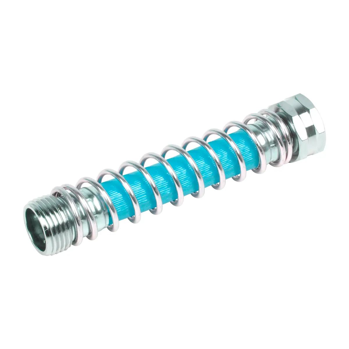 Aqua Joe Sji-Kfhs1 Heavy Duty Coiled Spring Hose Kink Protector & Faucet Extension(Lead Free,Phthalate Free,Bpa Free) 1