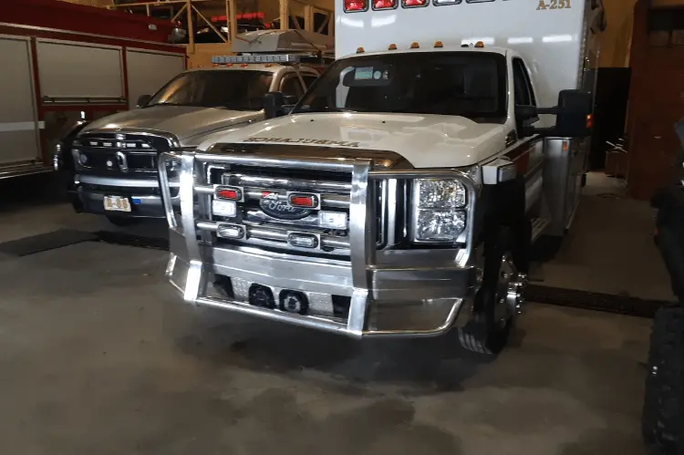 Ali Arc Classic Ford F450/F550 Superduty 1998-2007 Front Bumper With Rake Fdr273 2
