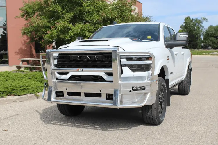 Ali Arc Aluminum Front Bumper Dgb103l Ram 2500-3500 2025-Up Led Light Cutouts - Classic W/O Rake 1