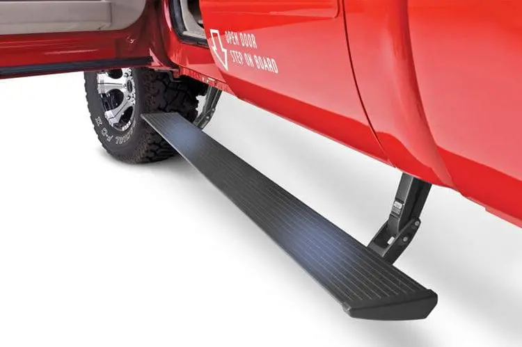 Amp Research 75134-01A 2002-2016 Ford F250/F350/F450 Super Duty Powerstep Electric Running Boards 1