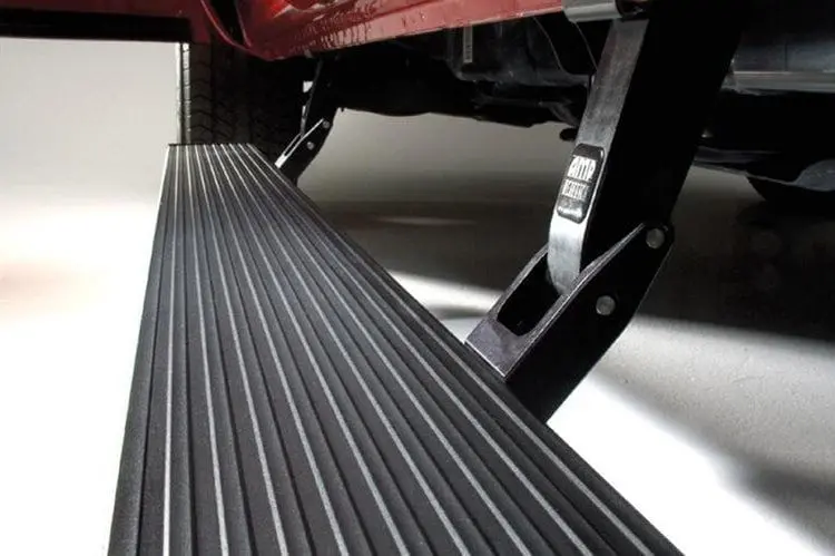 Amp Research 76234-01A 2008-2016 Ford F250/F350/F450 Super Duty Powerstep Plug-N-Play Running Boards 1