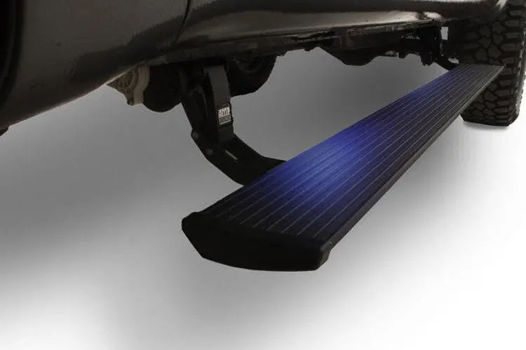 Amp Research 76236-01A 2020-2022 Ford F250/F350/F450 Super Duty Powerstep Plug-N-Play Running Boards 1