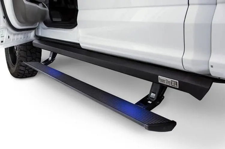 Amp Research 77236-01A 2020-2022 Ford F250/F350/F450 Super Duty Powerstep Xl 3" Adtl Drop Running Boards 1