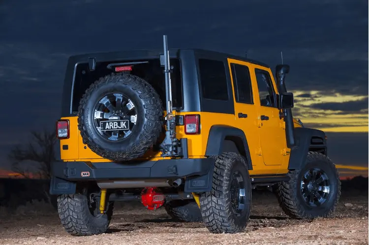 Arb 5650360 Jeep Wrangler Jk 2007-2018 Rear Bumper Integrit Textured Black Powder Coat 1