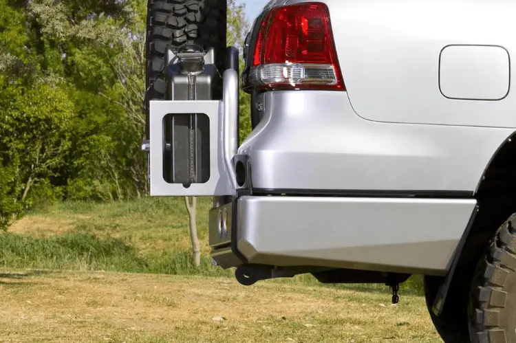 Arb 5615010 Toyota Land Cruiser 2008-2015 Modular Rear Bumper 200 Series Satin Black Powder Coat Finish 2