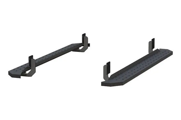 Aries 2055523 1999-2016 Ford F250/F350 Super Duty Ridgestep 6 1/2" X 75" Black Steel Running Boards 1