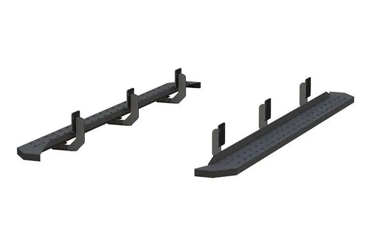 Aries 2055524 1999-2007 Ford F250/F350/F450 Super Duty Ridgestep 6 1/2" X 91" Steel Running Boards 1