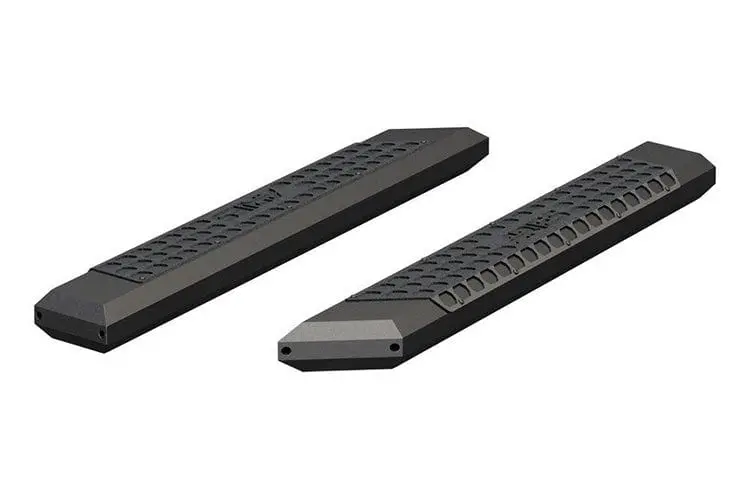 Aries 2055953 1999-2023 Ford F250/F350/F450 Super Duty Advantedge 5 1/2" X 53" Black Aluminum Side Bar Running Boards 1