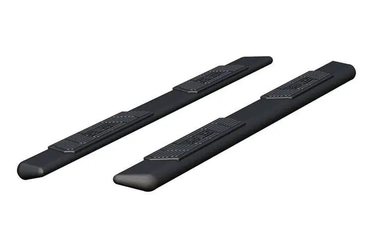 Aries 2057991 1999-2023 Ford F250/F350/F450 Super Duty Ascentstep 5 1/2" X 91" Black Steel Running Boards 1