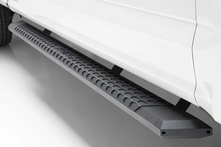 Aries 2556012 2017-2023 Ford F250/F350 Super Duty Advantedge 5 1/2" X 75" Black Aluminum Side Bar Running Boards 2