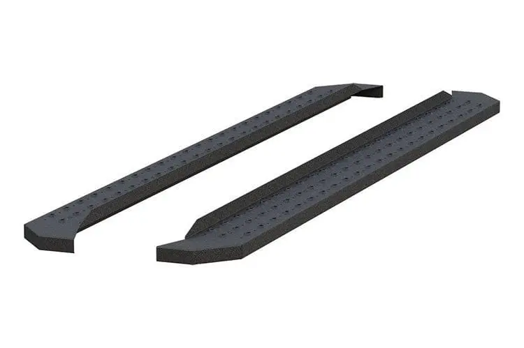 Aries C2891 1999-2019 Ford F250/F350/F450 Super Duty Ridgestep 6 1/2" X 91" Black Steel Running Boards 1