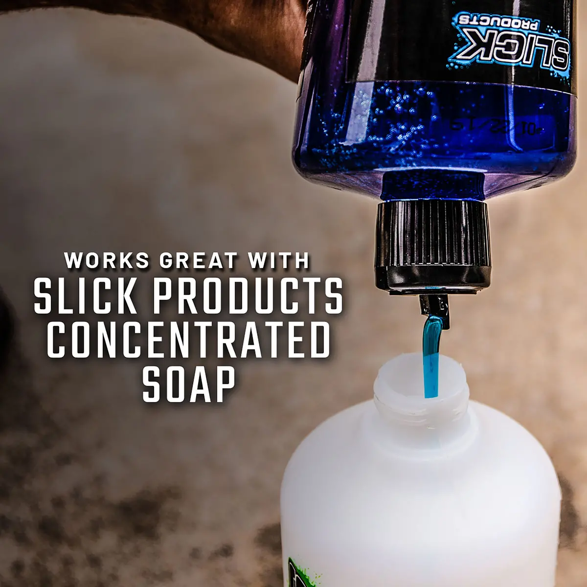 Slick Products Sp5005 Pressure Washer Foam Cannon Attachment | For Car, Atv, Utv, Dirt Bike, And More | 1/4” Quick Connect | 32 Oz 2