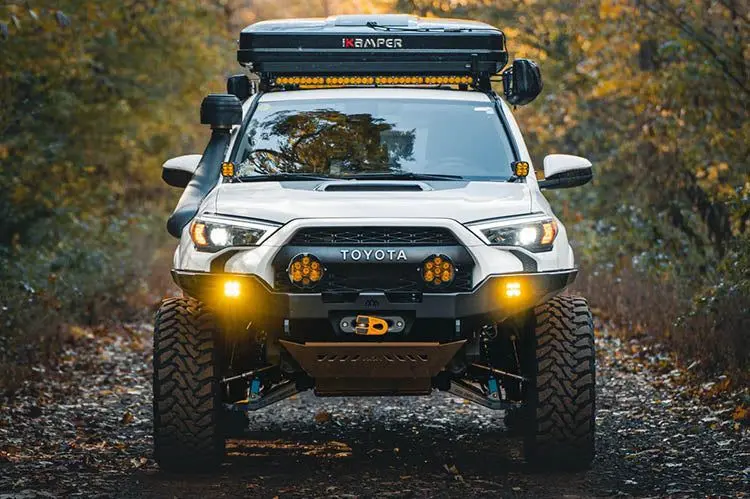 Backwoods Bwt4r5-103Xxbbb Toyota 4Runner 5Th Gen 2010-2024 Hi-Lite Overland Front Bumper No Bull Bar 1