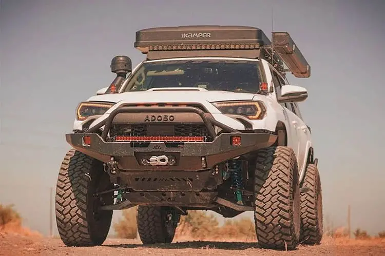 Backwoods Bwt4r5-9640 Toyota 4Runner 5Th Gen 2010-2024 Hi-Lite Overland Front Bumper Prerunner Bull Bar 1