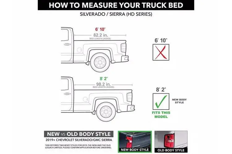 Bakflip Mx4 2020-2025 Chevy Silverado 2500/3500 8' Tonneau Cover 448134 2