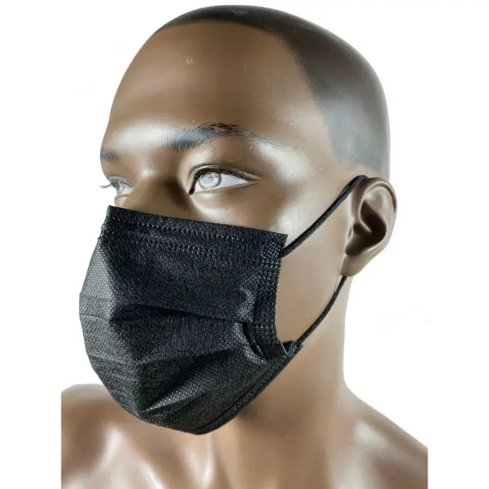 3-Ply Disposable Face Masks (50 Per Box) 1