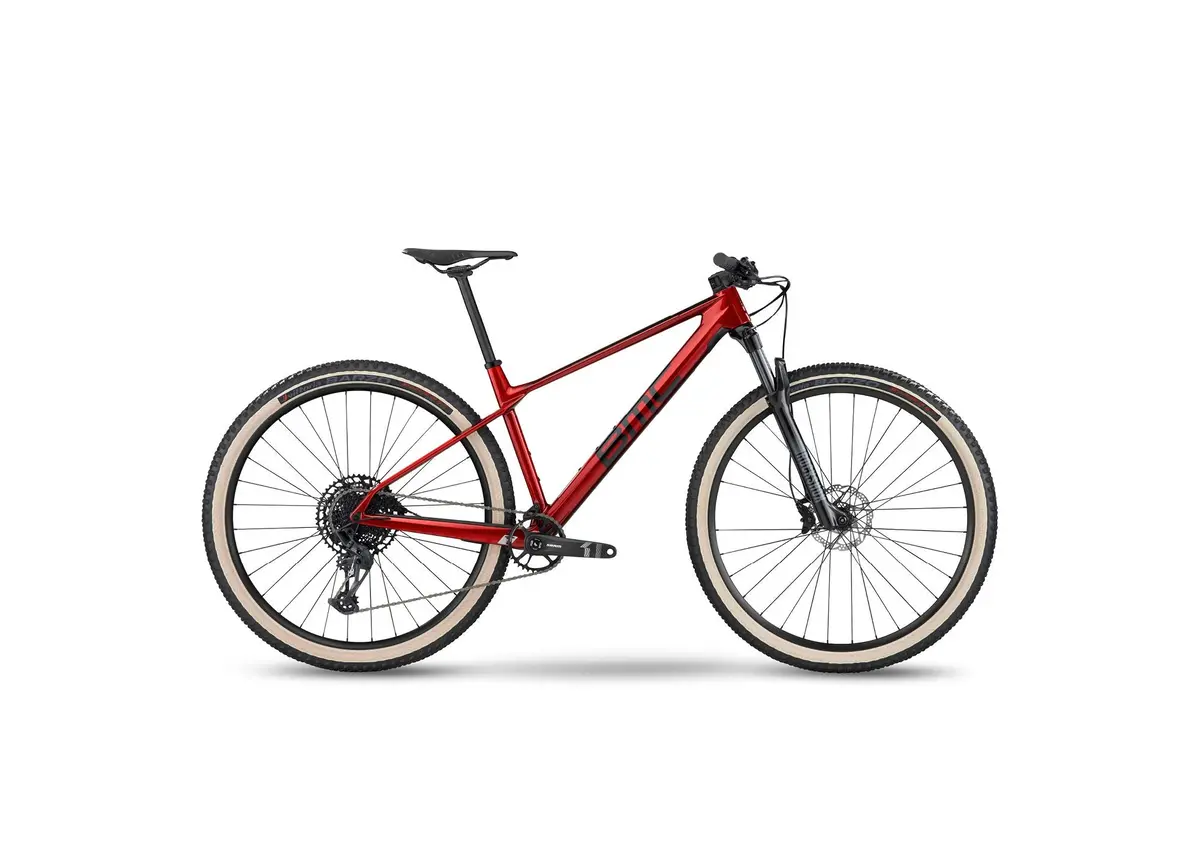Bmc Twostroke 01 Four Mountain Bike - Metallic Cherry Red / Black - Sram Gx Eagle 1