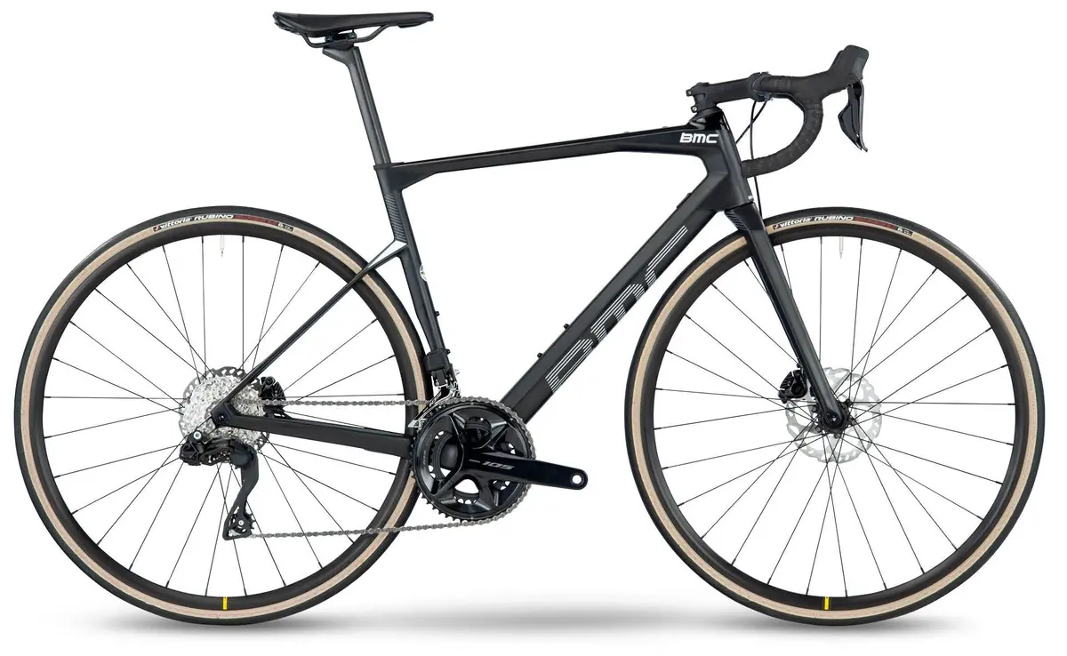 Bmc Roadmachine Five Road Bike - Carbon / Metallic Grey - Shimano 105 Di2 1