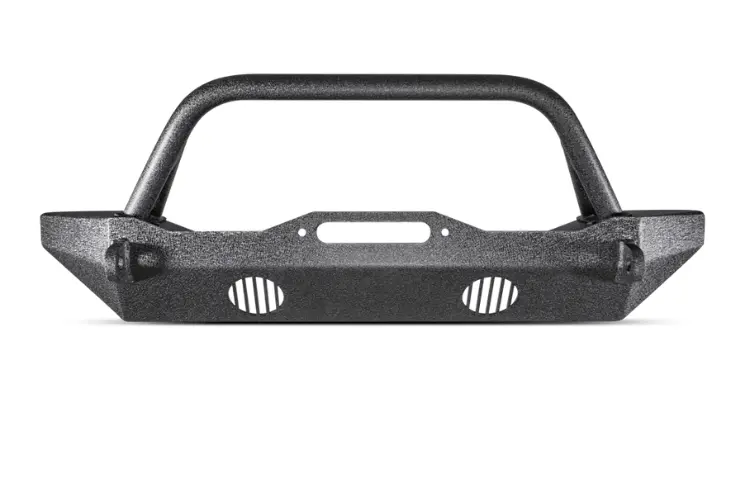 Body Armor Jk-19532 Jeep Wrangler Jk 2007-2018 Front Bumper Winch Ready Mid Stubby 1