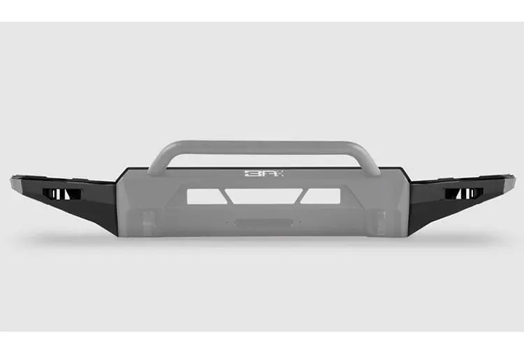 Body Armor Tr-19339W Toyota 4 Runner 2014-2024 Hiline Front Bumper High Clearance Side Wings 1