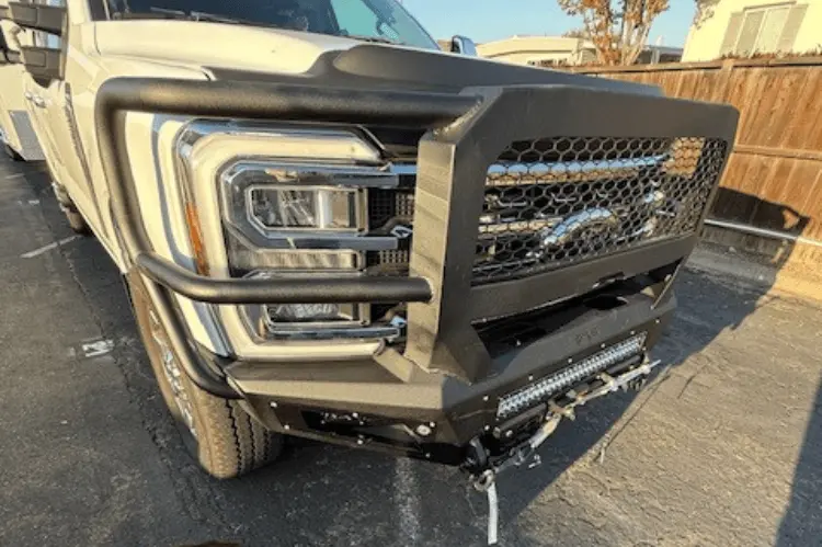 Bodyguard Cef23bnbmn Ford F250/F350 Superduty 2023-2026 A2 Extreme Front Bumper Winch Ready 1