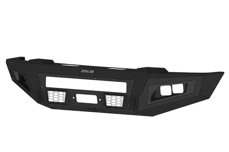 Bodyguard Caf23bnbnn Ford F250/F350 Superduty 2023-2026 A2 Base Front Bumper Winch Ready 1