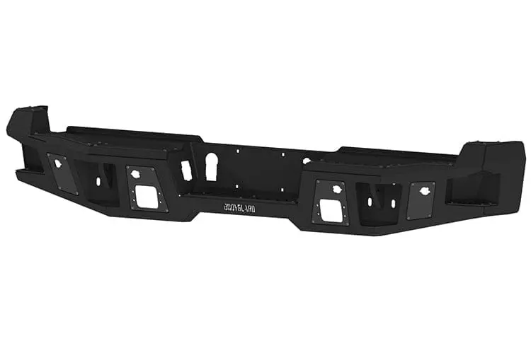 Bodyguard Dff23bylb Ford F450 Superduty 2023-2026 A2 Rear Bumper No Sensor Light Cutouts 1