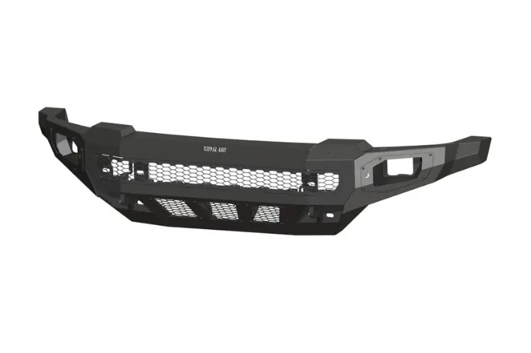 Bodyguard Front Bumper Freedom Naf23dybnn 2023-2026 Ford F450/F550 Superduty - Bare Metal And Parking Sensor Cutouts 1
