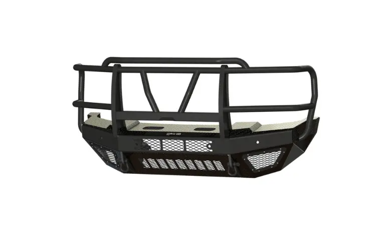 Bodyguard Front Bumper Replacement T2 Extreme 2023-2026 Ford F450/F550 Superduty Eef23dywtmh  – Texture Black, Parking Sensor Cutouts, Camera Harness, Winch Mount Skid Plate And Mesh Grill 1