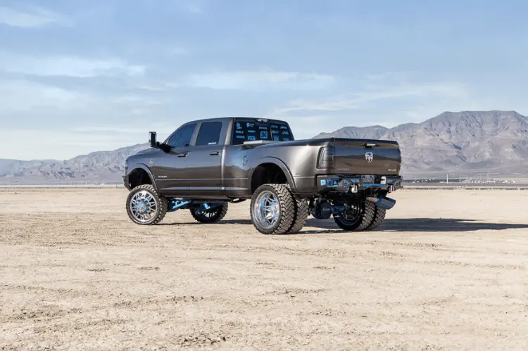 Bodyguard Heavy Duty Rear Bumper 2019-2026 Ram 2500/3500 Freedom Series Mfr19byt - Texture Black And Parking Sensor Cutouts 2
