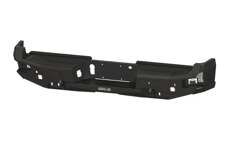 Bodyguard Rear Bumper 2023-2026 Ford F250/F350 Superduty Freedom Series Mff23byt - Textured Black And Parking Sensor Cutouts 1