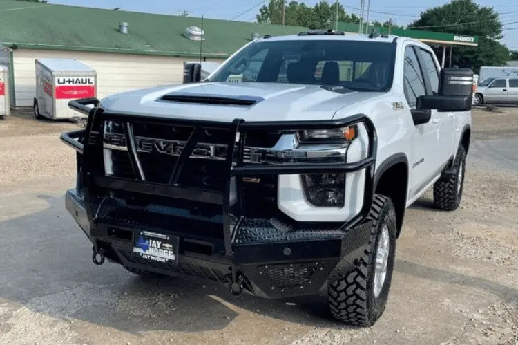 Bodyguard T2 Extreme Front Bumper Eec24byhtmn 2024-2026 Chevy Silverado 2500/3500 Hd Texture Black No Camera Harness With Mesh Has Receiver Skid Plate 2
