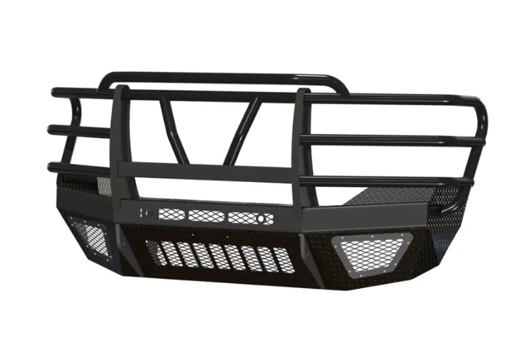 Bodyguard T2 Extreme Front Bumper Eef11bnrgnn 2011-2016 Ford F250/F350 Superduty - Gloss Black And Skid Plate 1
