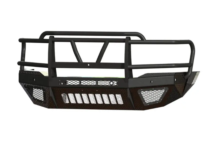 Bodyguard Front Bumper T2 Extreme 2019-2026 Ram 4500/5500 Eer19dyhtmh - Textured Black, Camera Harness, Center Grill Mesh And, Receiver Skid Plate 1