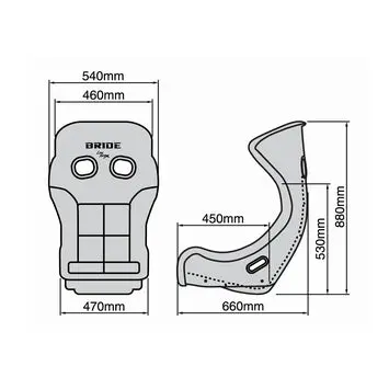 Bride Xero Ms Bucket Seat 3
