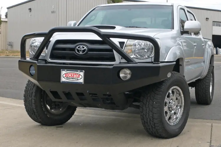 Buckstop T2baja Toyota Tacoma 2012-2015 Baja Front Bumper Winch Ready With Tow Hooks 1